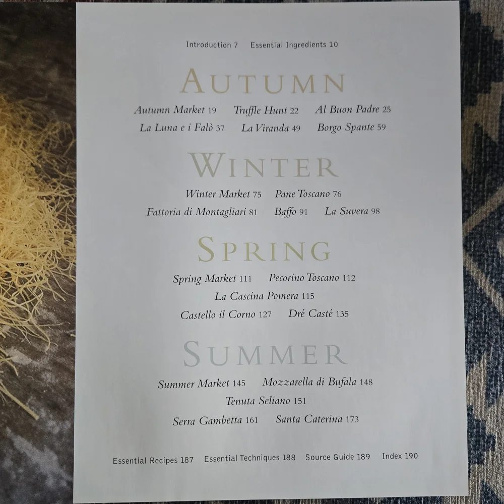 The Four Seasons of Italian Cooking 1st Edition 1st Print LOADED with Recipes